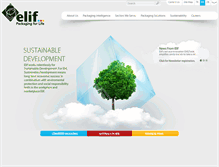 Tablet Screenshot of elif.com